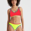 Women * | O'Neill Iris Cruz Bikini Set Diva Pink Color Block