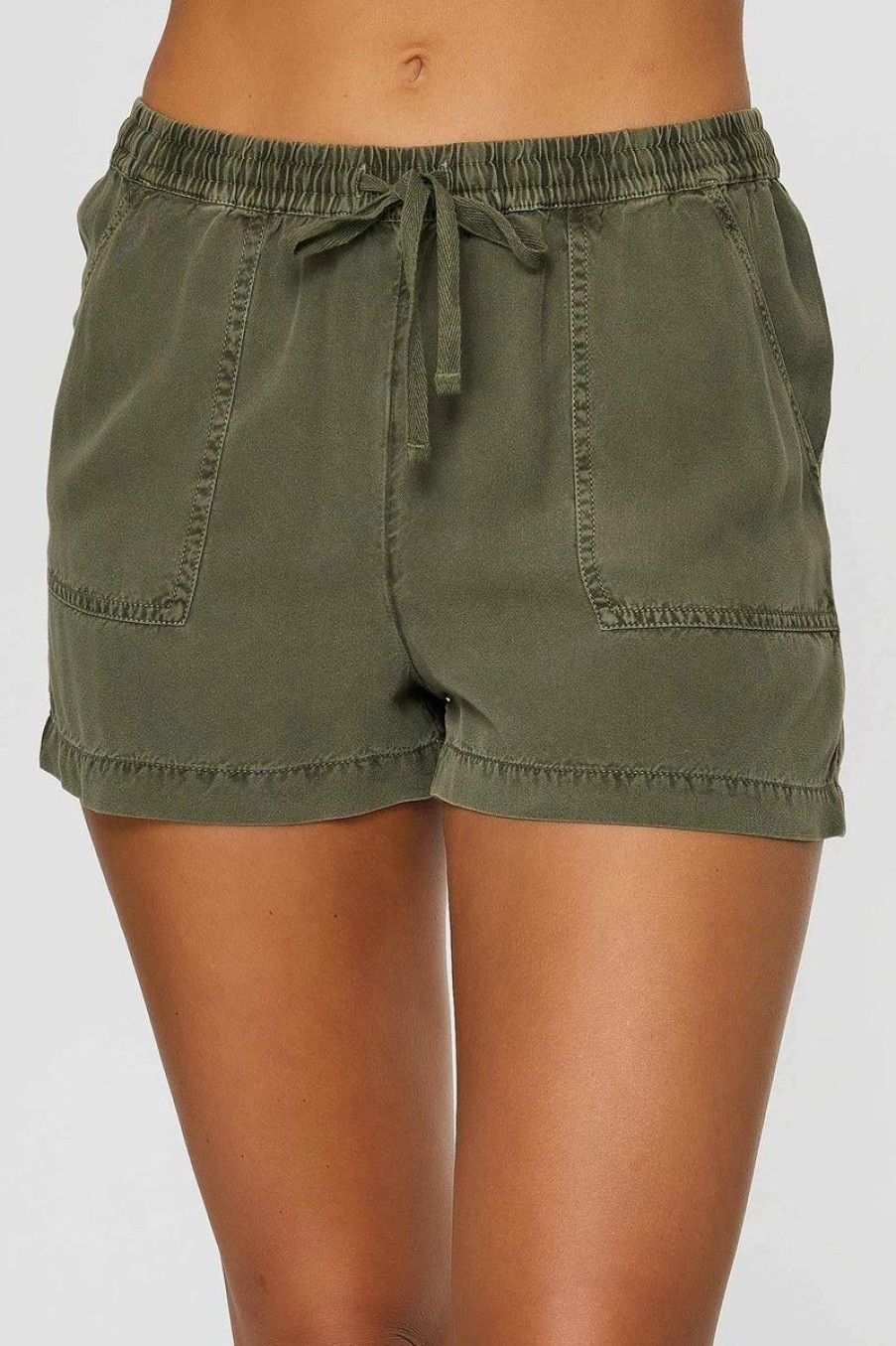 Women * | O'Neill Ladies Fern Shorts Army