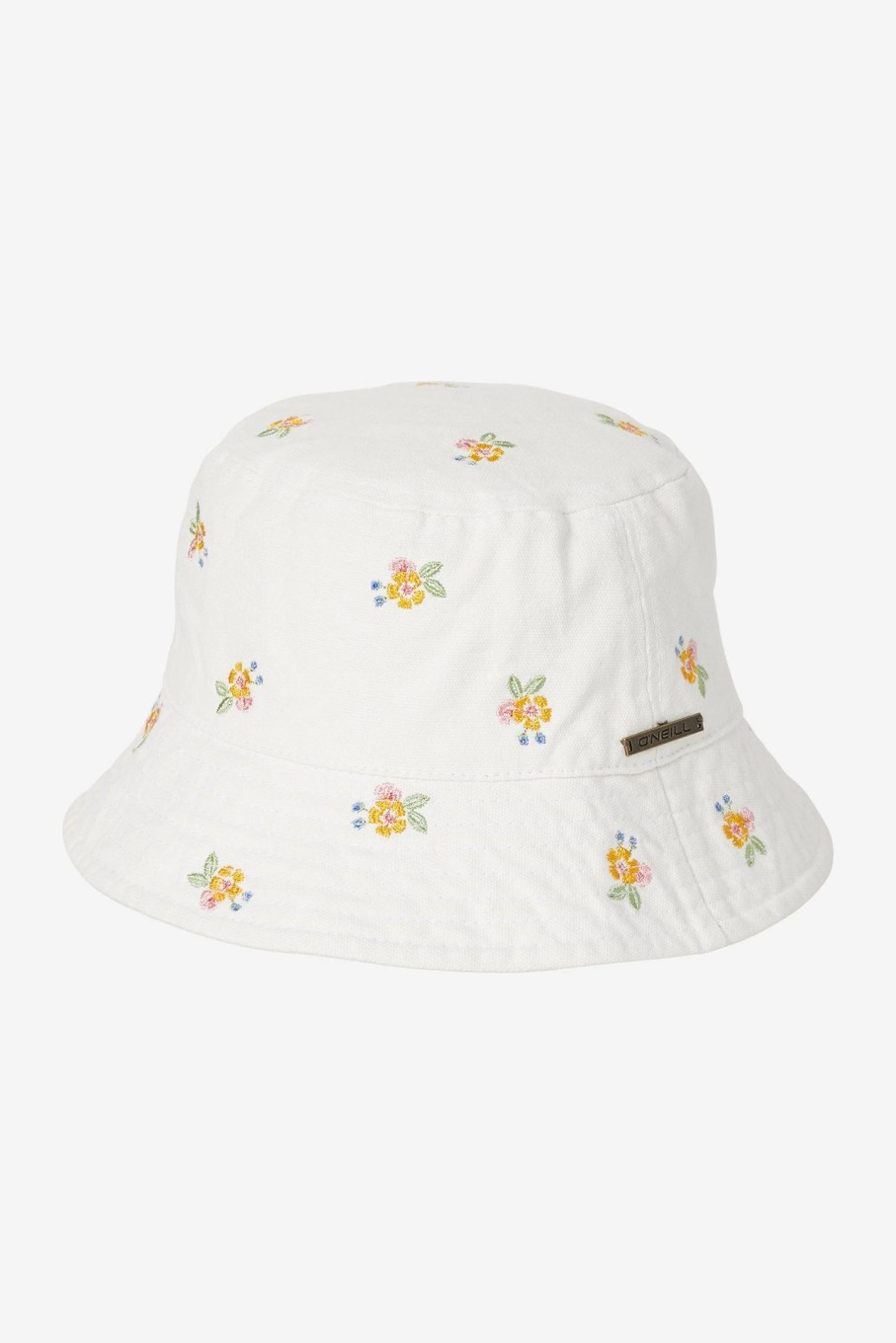 Women * | O'Neill Piper Embroidery Bucket Hat Winter White