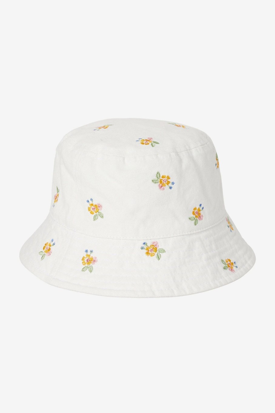 Women * | O'Neill Piper Embroidery Bucket Hat Winter White