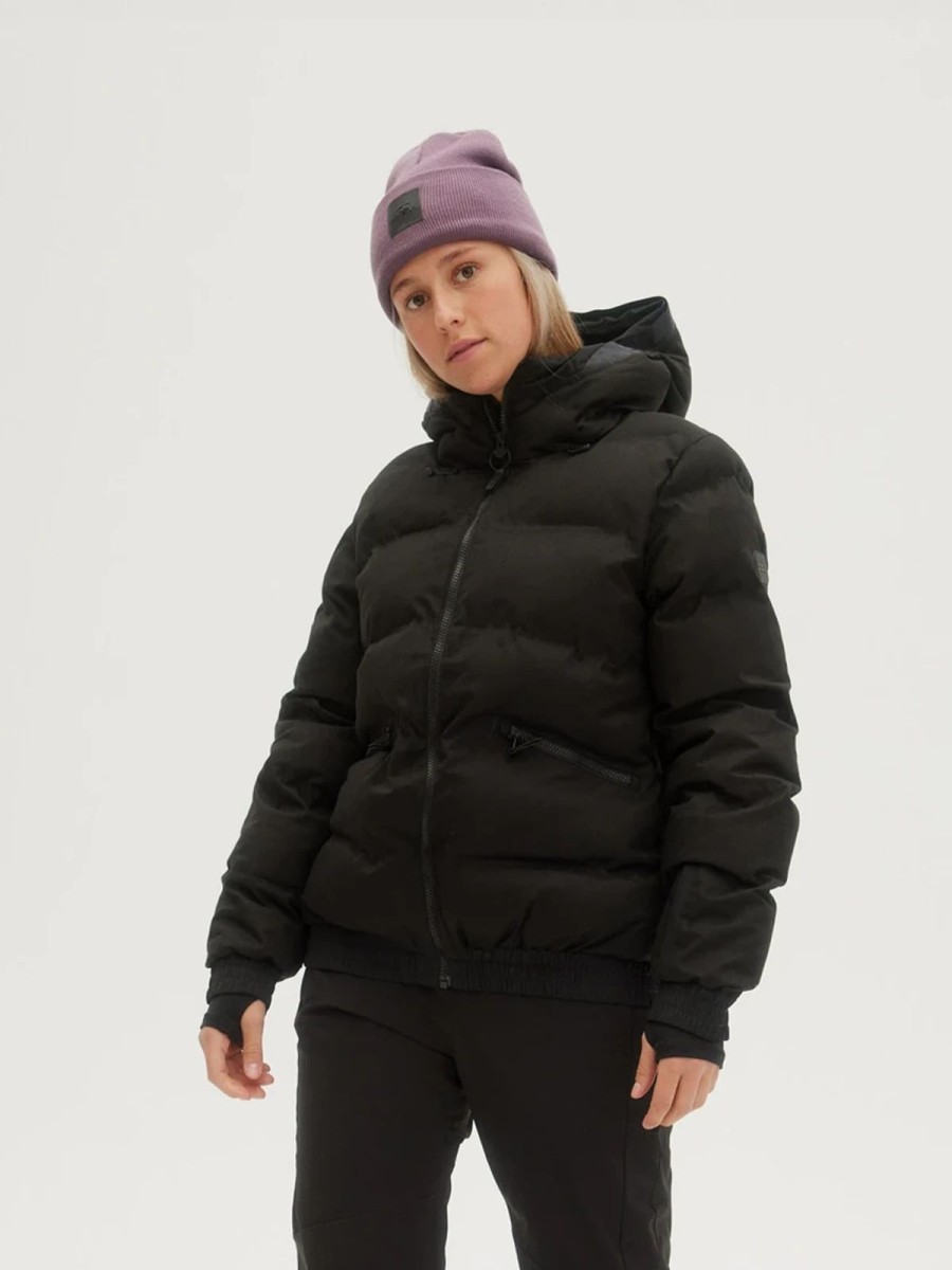 Women * | O'Neill Ladies Aventurine Jacket Black Out