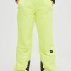 Women * | O'Neill Star Insulated Pants Pyranine Yellow