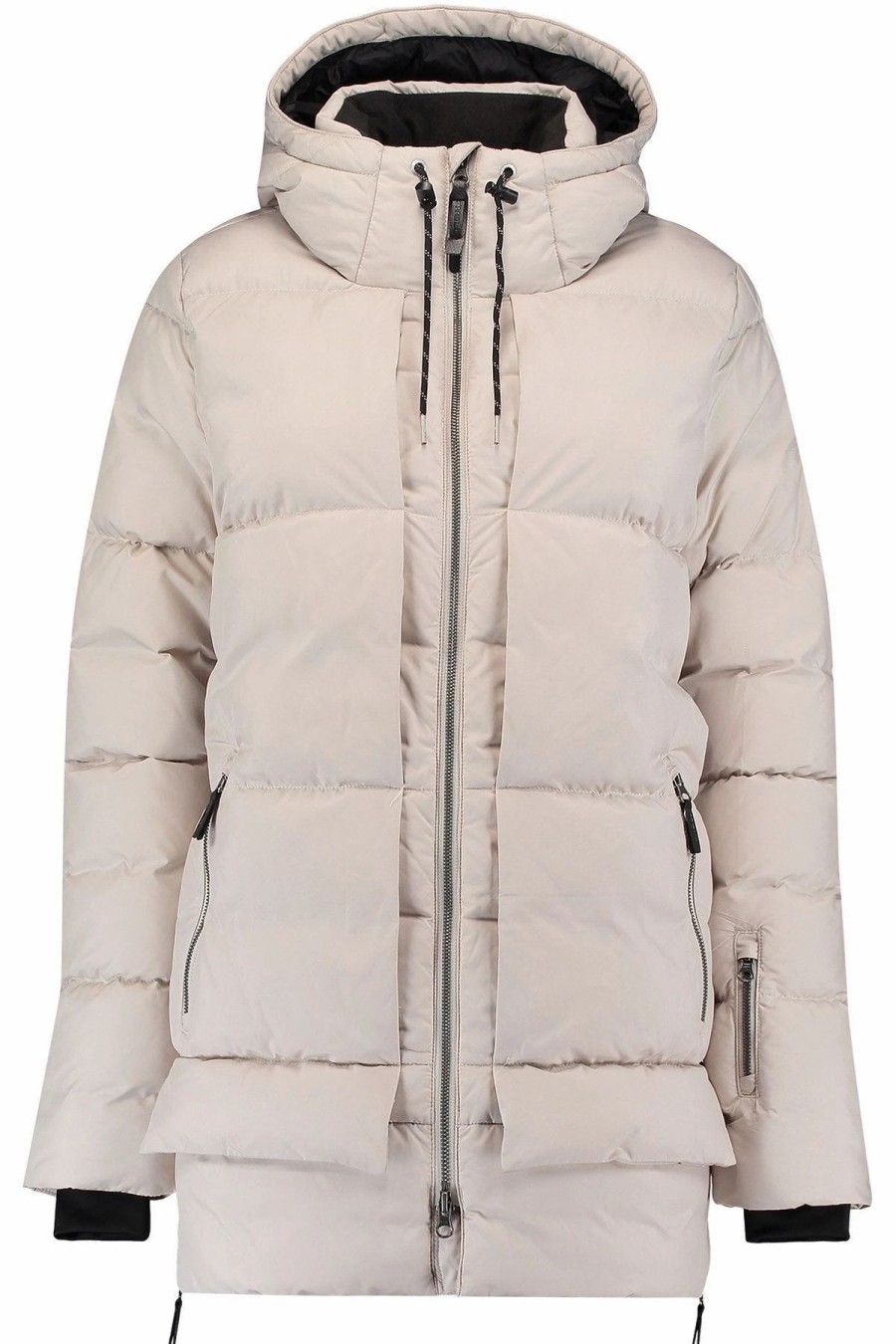 Women * | O'Neill Azurite Jacket Chateau Gray