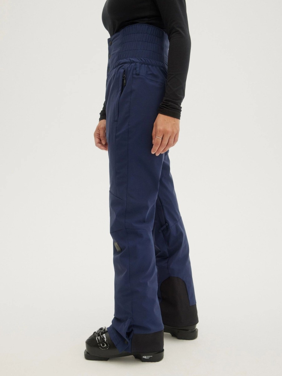 Women * | O'Neill Ladies High Waist Pants Ink Blue