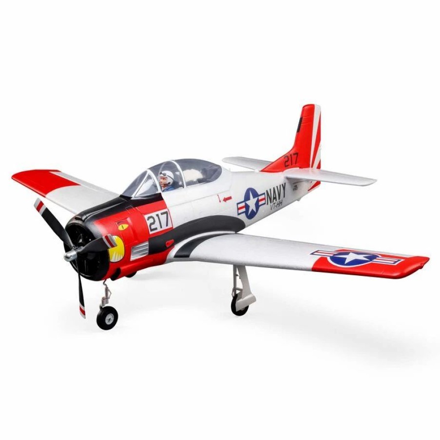 Airplanes * | Horizon Hobbies, Inc. E-Flite T-28 Trojan 1.2M Plug-N-Play Electric Airplane W/Smart Esc