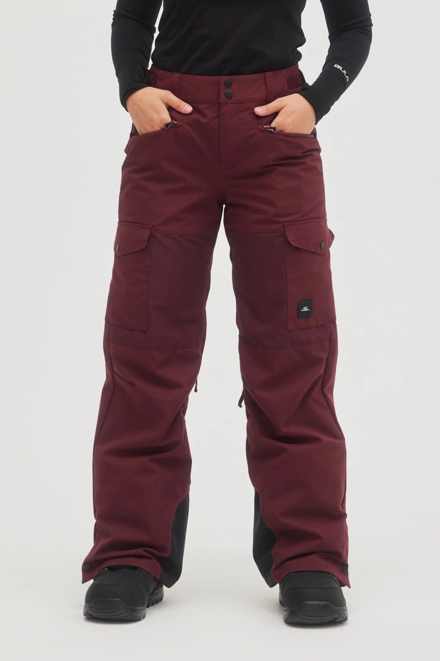 Women * | O'Neill Utility Pants Windsor Wine