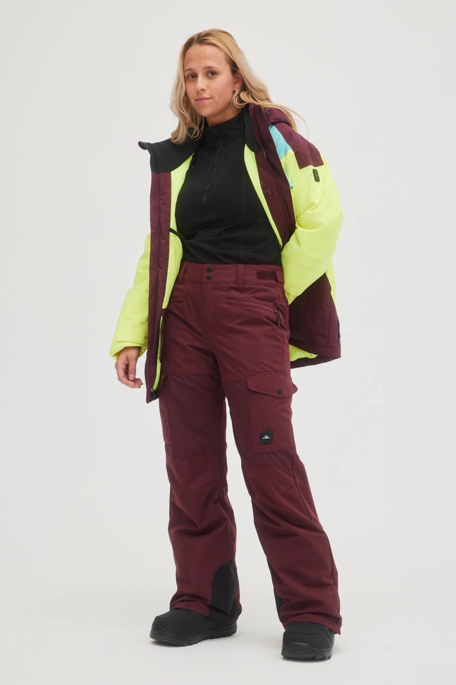 Women * | O'Neill Utility Pants Windsor Wine