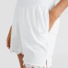 Women * | O'Neill Ladies Smocked Shorts Snow White