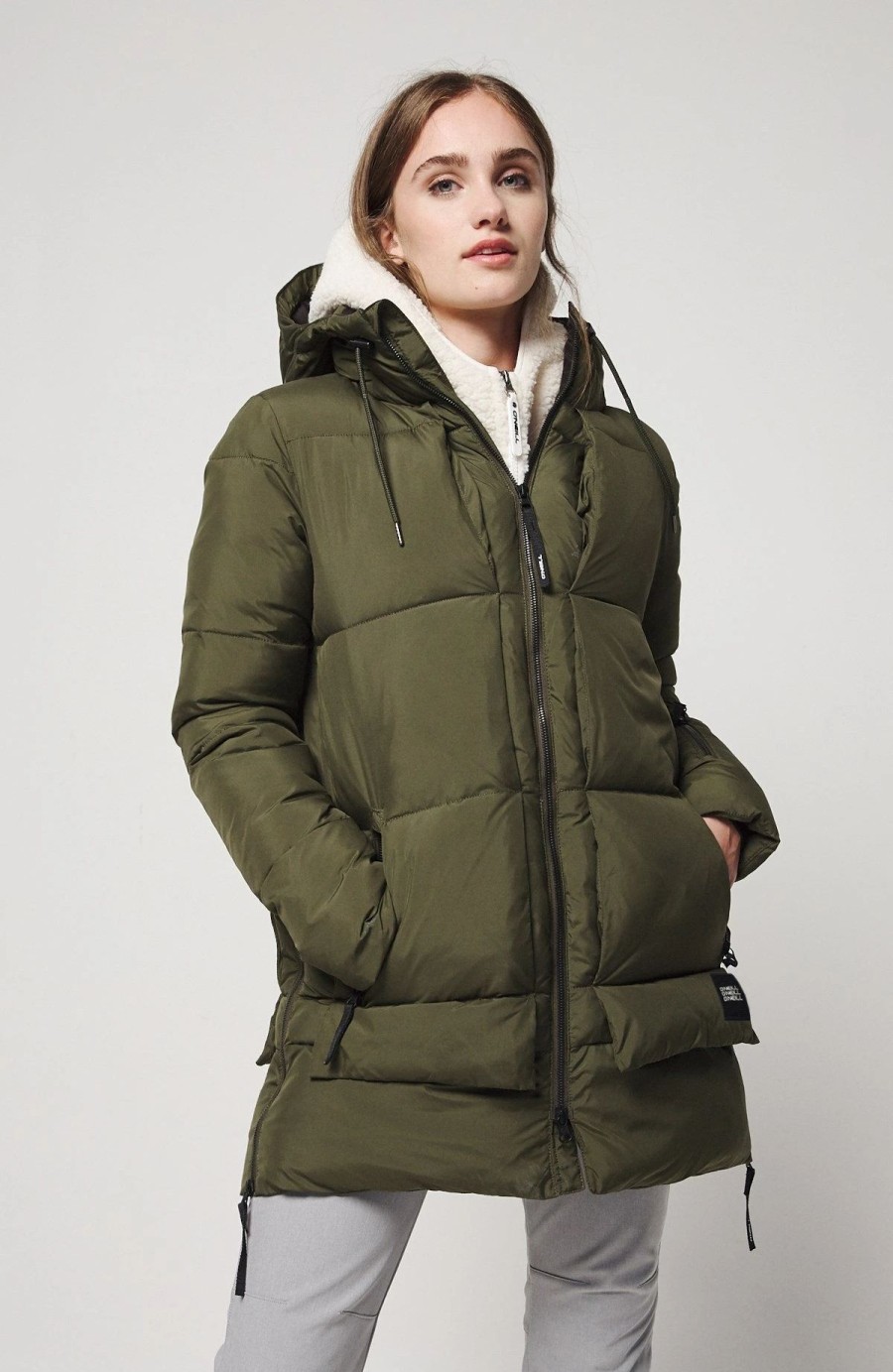 Women * | O'Neill Azurite Jacket Forest Night