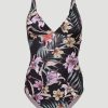 Women * | O'Neill Ladies Sunset Swimsuit Tropical Nights Aop