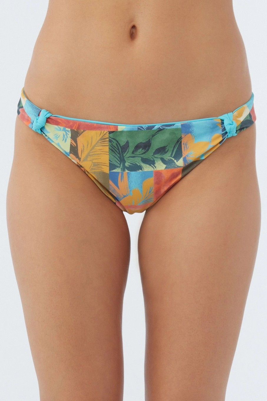 Women * | O'Neill Susie Floral Alamitos Revo Bikini Bottom Multi Colored