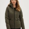 Women * | O'Neill Ladies Magmatic Jacket Army Green