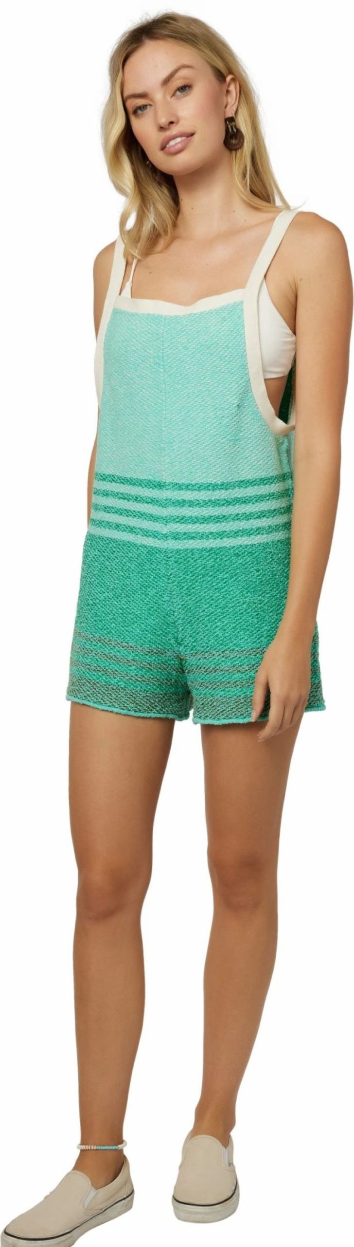 Women * | O'Neill Palms Romper Pool Blue