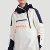 Women * | O'Neill Gtx 2L Psycho Tech Anorak Powder White