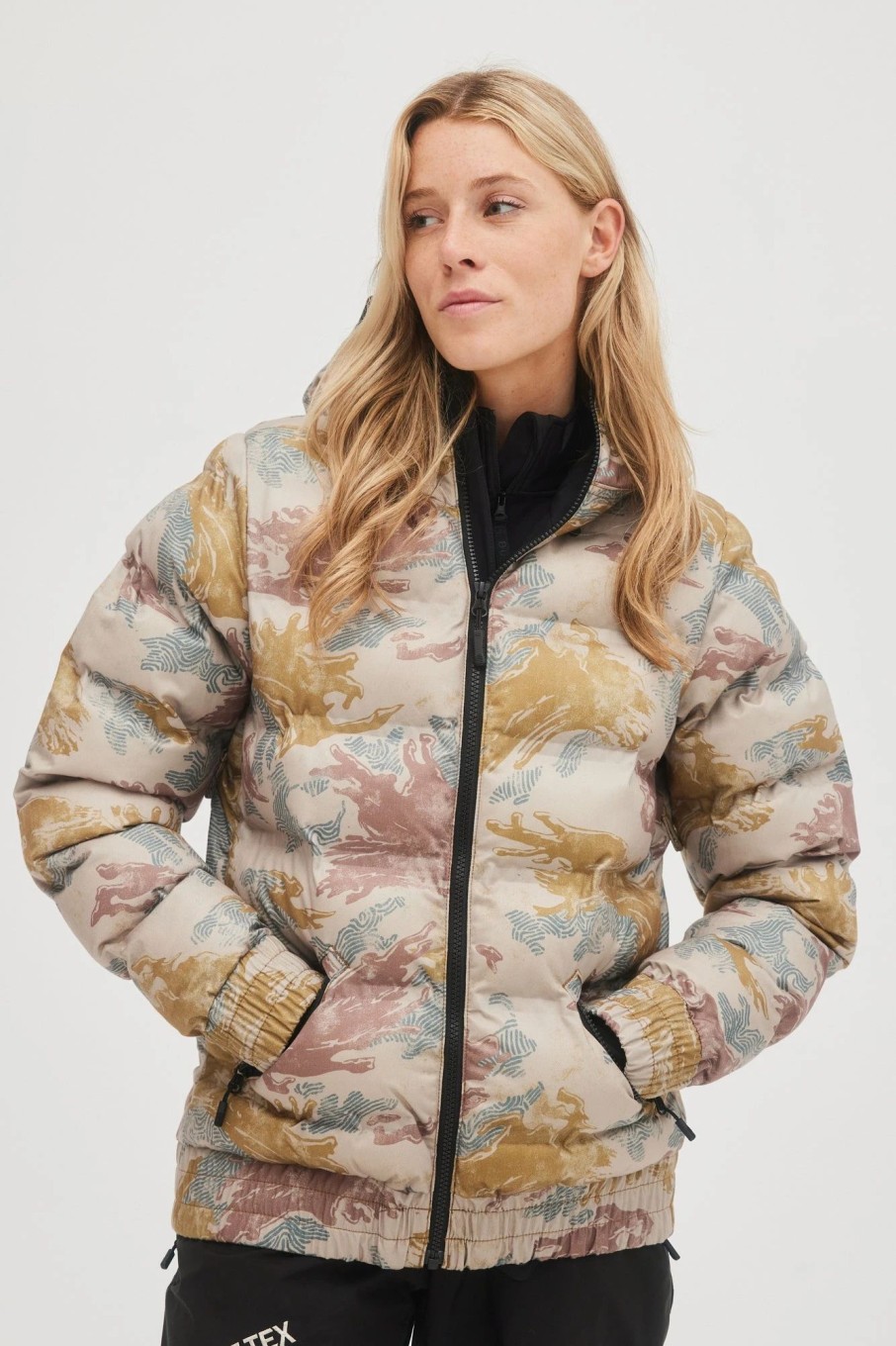 Women * | O'Neill X-Treme Jacket Light Camo